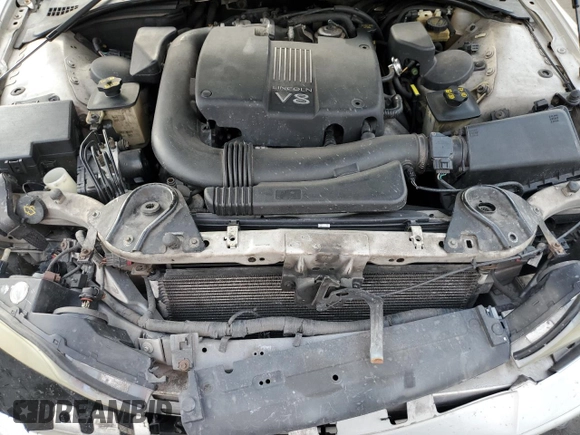 2002 Lincoln LS w/Base Pkg with VIN 1LNHM87A52Y648308, listed as a Copart auction lot 46311065 with 84,684 mi miles and Salvage Title. Bid and sale history available at carsss.com. Image 11.