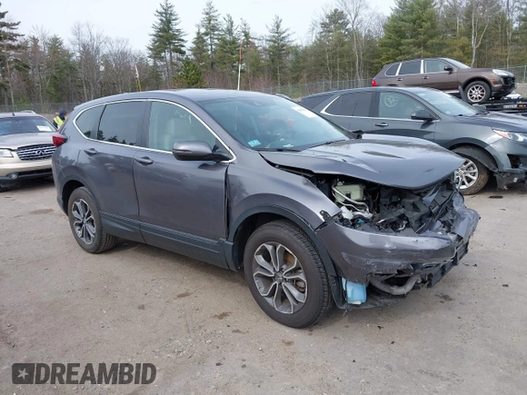 2022 Honda CR-V EX-L with VIN 2HKRW2H83NH644808, listed as a IAAI auction lot 42074974 with 27,795 mi miles and . Bid and sale history available at DreamBid. Image 1.