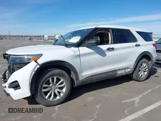 2020 Ford Explorer with VIN 1FMSK8BH3LGC46889, listed as a IAAI auction lot 41661584 with 77,543 mi miles. Bid and sale history available at carsss.com. Image 15.