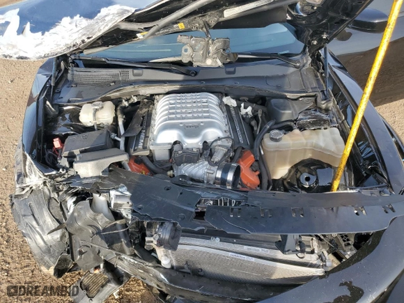2021 Dodge Charger SRT Hellcat Widebody with VIN 2C3CDXL92MH533106, listed as a Copart auction lot 48713125 with 30,155 mi miles and Salvage Title. Bid and sale history available at carsss.com. Image 13.