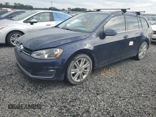 2015 Volkswagen Golf SportWagen TDI SE with VIN 3VWCA7AU2FM512365, listed as a Copart auction lot 73864954 with 0 mi miles and Salvage Title. Bid and sale history available at carsss.com. Image 1.