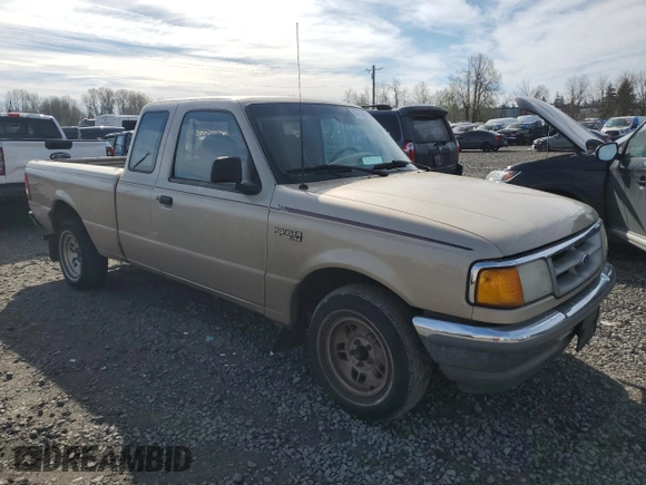 1996 Ford Ranger XL with VIN 1FTCR14U7TPB29855, listed as a Copart auction lot 42778565 with 215,754 mi miles and Salvage Title. Bid and sale history available at carsss.com. Image 4.