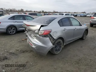 2013 Mazda 3 i Sport with VIN JM1BL1UP2D1782279, listed as a Copart auction lot 87005274 with 114,025 mi miles and Salvage title. Bid and sale history available at DreamBid. Image 3.