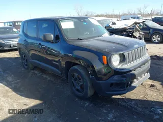 2017 Jeep Renegade Sport with VIN ZACCJAAB7HPF43822, listed as a IAAI auction lot 41752500 with Not Provided miles and . Bid and sale history available at DreamBid. Image 1.