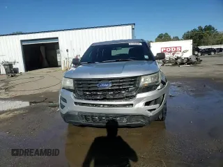 2016 Ford Utility Police Interceptor with VIN 1FM5K8AR7GGA78431, listed as a Copart auction lot 81183004 with 86,080 mi miles and Salvage Title. Bid and sale history available at carsss.com. Image 14.