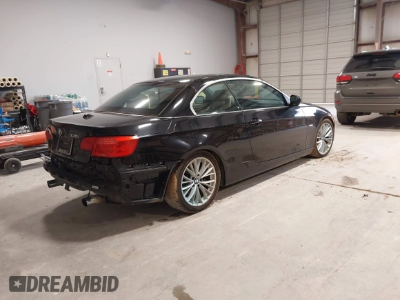 2011 BMW 3 Series 335i with VIN WBADX7C54BE581406, listed as a IAAI auction lot 41263284 with 173,285 mi miles and . Bid and sale history available at DreamBid. Image 4.
