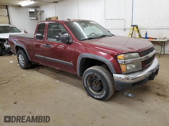 2008 Chevrolet Colorado LS with VIN 1GCDT199188150826, listed as a Copart auction lot 76572974 with 193,295 mi miles and Clean Title. Bid and sale history available at carsss.com. Image 4.