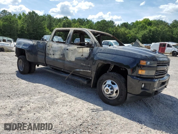 2019 Chevrolet Silverado 3500HD LTZ with VIN 1GC4KXEY4KF157095, listed as a Copart auction lot 59704654 with 0 mi miles and Salvage Title. Bid and sale history available at carsss.com. Image 4.