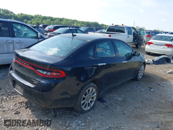 2013 Dodge Dart Limited with VIN 1C3CDFCH3DD206096, listed as a IAAI auction lot 42658477 with 180,606 mi miles and . Bid and sale history available at DreamBid. Image 4.
