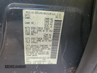 2013 Nissan Xterra S with VIN 5N1AN0NW4DN819116, listed as a Copart auction lot 43557285 with 140,694 mi miles and Salvage title. Bid and sale history available at DreamBid. Image 14.