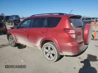 2010 Toyota RAV4 Sport with VIN 2T3RF4DV6AW075575, listed as a Copart auction lot 47207305 with 60,706 mi miles and Salvage title. Bid and sale history available at DreamBid. Image 2.