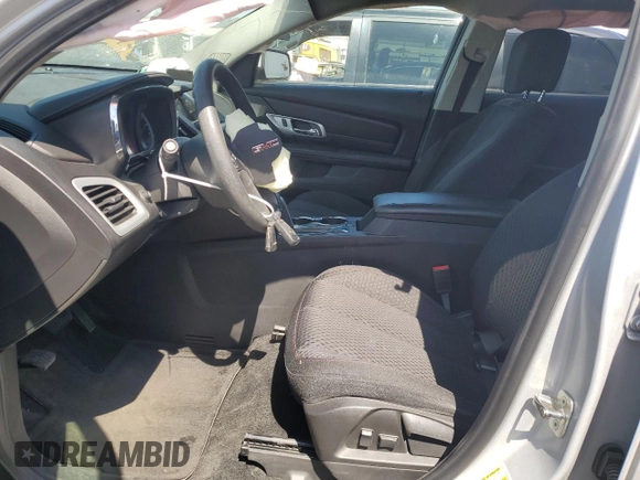 2015 GMC Terrain SLE with VIN 2GKALMEK8F6276167, listed as a Copart auction lot 61012415 with 123,858 mi miles and Salvage title. Bid and sale history available at DreamBid. Image 7.