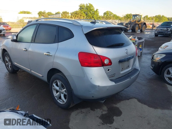 2011 Nissan Rogue SV with VIN JN8AS5MTXBW572651, listed as a IAAI auction lot 41876059 with 195,760 mi miles. Bid and sale history available at carsss.com. Image 3.