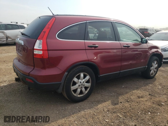 2009 Honda CR-V EX z VIN 3CZRE48549G701241, wystawiony jako Copart lot #60757815 z przebiegiem 255 875 mil mil oraz Czysty tytuł • Clean title. Historia ofert i sprzedaży dostępna na DreamBid. Obrazek 3.