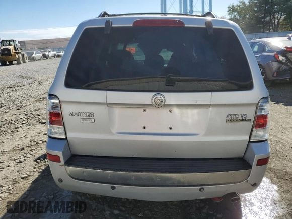 2008 Mercury Mariner Premier with VIN 4M2CU97198KJ36271, listed as a Copart auction lot 76657544 with 205,076 mi miles and Salvage Title. Bid and sale history available at carsss.com. Image 6.