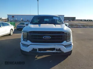 2021 Ford F-150 XL with VIN 1FTFW1E52MFA96820, listed as a IAAI auction lot 41420826 with 25,295 mi miles. Bid and sale history available at carsss.com. Image 12.