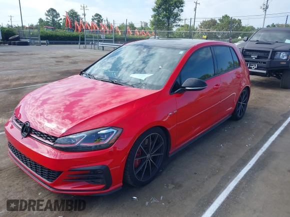 2021 Volkswagen Golf GTI S with VIN 3VW5T7AU5MM011549, listed as a IAAI auction lot 39687780 with 24,872 mi miles. Bid and sale history available at carsss.com. Image 17.