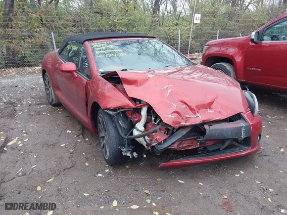 2011 Mitsubishi Eclipse GS Sport with VIN 4A37L2EF4BE003288, listed as a IAAI auction lot 40947881 with 102,996 mi miles. Bid and sale history available at carsss.com. Image 1.