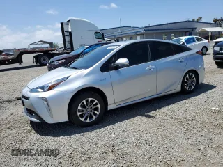 2022 Toyota Prius L Eco with VIN JTDKAMFU8N3166926, listed as a Copart auction lot 55125015 with 162,122 mi miles and Salvage title. Bid and sale history available at DreamBid. Image 1.