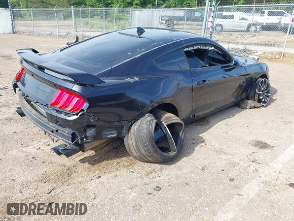 2021 Ford Mustang GT with VIN 1FA6P8CF0M5136535, listed as a IAAI auction lot 42213751 with 35,657 mi miles and . Bid and sale history available at DreamBid. Image 4.