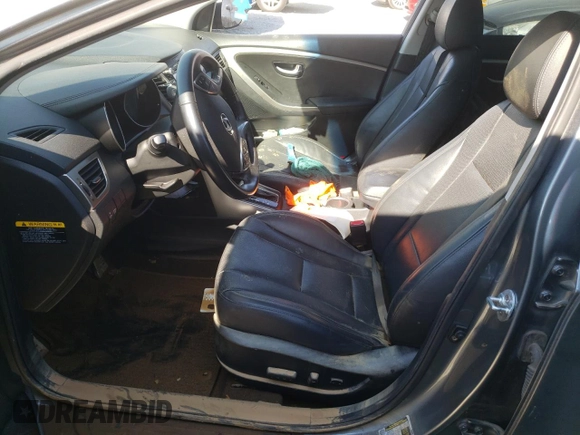 2016 Hyundai Elantra GT with VIN KMHD35LH5GU321649, listed as a Copart auction lot 74807984 with 0 mi miles and Salvage Title. Bid and sale history available at carsss.com. Image 7.