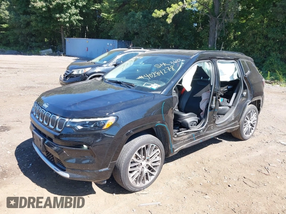 2022 Jeep Compass Limited z VIN 3C4NJDCB8NT191166, wystawiony jako IAAI lot #40284278 z przebiegiem 31 791 mil mil oraz . Historia ofert i sprzedaży dostępna na DreamBid. Obrazek 6.