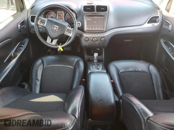 2017 Dodge Journey Crossroad Plus with VIN 3C4PDCGB7HT545025, listed as a Copart auction lot 55973435 with 133,766 mi miles and Salvage title. Bid and sale history available at DreamBid. Image 8.