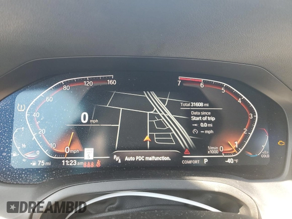 2021 BMW 3 Series 330i xDrive with VIN 3MW5R7J04M8C11505, listed as a Copart auction lot 48050853 with 31,608 mi miles and . Bid and sale history available at DreamBid. Image 9.