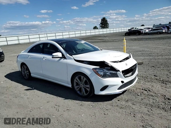 2019 Mercedes-Benz CLA 250 with VIN WDDSJ4EB0KN720871, listed as a Copart auction lot 55723035 with 55,425 mi miles and Salvage Title. Bid and sale history available at DreamBid. Image 13.
