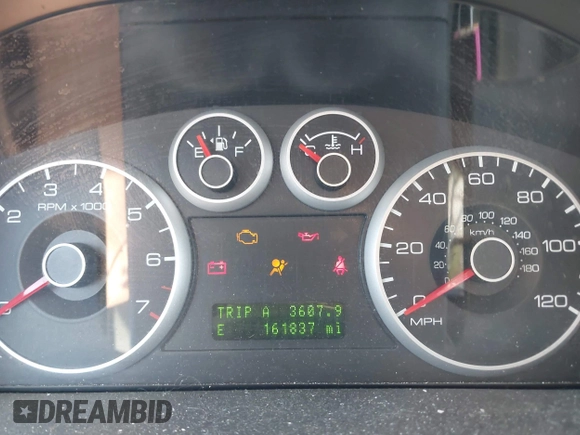 2007 Ford Fusion SEL with VIN 3FAHP081X7R122649, listed as a IAAI auction lot 42095537 with 161,837 mi miles. Bid and sale history available at carsss.com. Image 7.