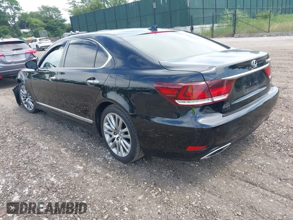 2014 Lexus LS 460 L with VIN JTHDL5EF5E5006176, listed as a IAAI auction lot 42612770 with 124,168 mi miles and . Bid and sale history available at DreamBid. Image 3.