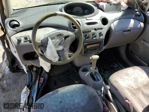 2001 Toyota ECHO with VIN JTDBT123710181063, listed as a Copart auction lot 48900855 with Not Provided miles and Salvage Title. Bid and sale history available at DreamBid. Image 8.