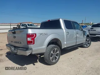 2019 Ford F-150 XL with VIN 1FTEW1E50KKF27106, listed as a IAAI auction lot 41997829 with 88,187 mi miles and . Bid and sale history available at DreamBid. Image 4.