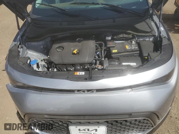 2024 Kia Soul S with VIN KNDJ23AU0R7920541, listed as a Copart auction lot 55906225 with 6,286 mi miles and Salvage title. Bid and sale history available at DreamBid. Image 12.