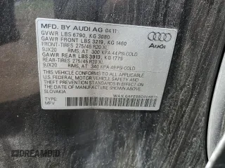 2011 Audi Q7 Premium Plus z VIN WA1LGAFE8BD009875, wystawiony jako Copart lot #52301195 z przebiegiem 148 237 mil mil oraz Szkoda całkowita • Salvage title. Historia ofert i sprzedaży dostępna na DreamBid. Obrazek 13.