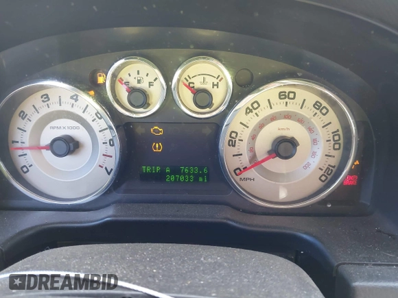 2010 Ford Edge SEL with VIN 2FMDK3JCXABA50115, listed as a IAAI auction lot 41758678 with 207,033 mi miles. Bid and sale history available at carsss.com. Image 7.