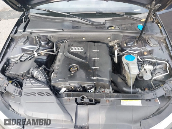 2013 Audi A4 Premium Plus with VIN WAUFFAFL2DN034768, listed as a IAAI auction lot 40727577 with 215,069 mi miles. Bid and sale history available at carsss.com. Image 10.
