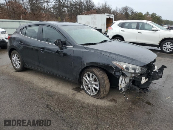 2014 Mazda 3 i Grand Touring with VIN JM1BM1M73E1102176, listed as a Copart auction lot 46991395 with 45,588 mi miles and Non Repairable. Bid and sale history available at DreamBid. Image 4.
