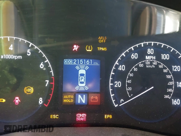 2011 Hyundai Genesis with VIN KMHGC4DFXBU141791, listed as a IAAI auction lot 41903276 with 215,161 mi miles and . Bid and sale history available at DreamBid. Image 7.