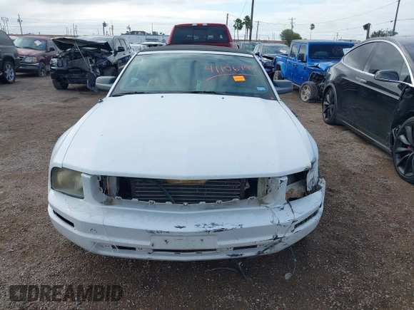 2007 Ford Mustang Deluxe with VIN 1ZVFT84N675266543, listed as a IAAI auction lot 41106799 with 132,127 mi miles and . Bid and sale history available at carsss.com. Image 13.