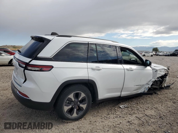 2022 Jeep Grand Cherokee with VIN 1C4RJYB60N8757624, listed as a Copart auction lot 57303485 with 54,930 mi miles and Salvage title. Bid and sale history available at DreamBid. Image 3.