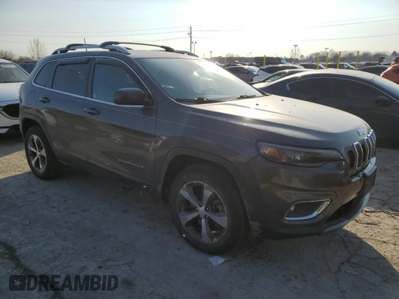 2019 Jeep Cherokee Limited with VIN 1C4PJMDX0KD294277, listed as a Copart auction lot 47136175 with 98,319 mi miles and Salvage Title. Bid and sale history available at carsss.com. Image 4.