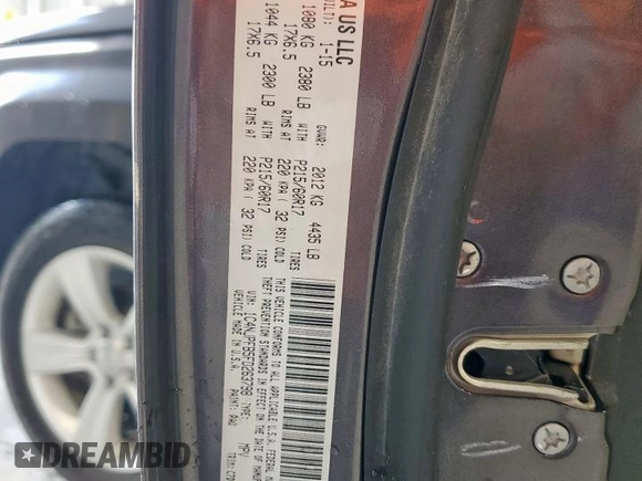 2015 Jeep Patriot Latitude with VIN 1C4NJPFB5FD263798, listed as a Copart auction lot 59739195 with 61,927 mi miles and Clean title. Bid and sale history available at DreamBid. Image 12.