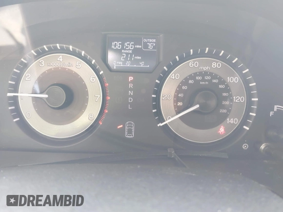 2014 Honda Odyssey EX-L with VIN 5FNRL5H63EB131596, listed as a IAAI auction lot 42402427 with 106,156 mi miles and . Bid and sale history available at DreamBid. Image 7.