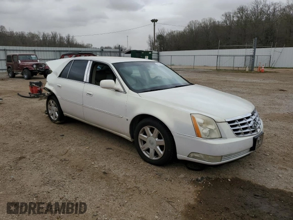 2007 Cadillac DTS Luxury I with VIN 1G6KD57YX7U176386, listed as a Copart auction lot 49769845 with 236,022 mi miles and Salvage Title. Bid and sale history available at DreamBid. Image 4.