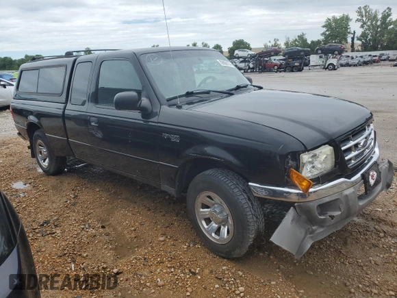 2003 Ford Ranger XL Fleet with VIN 1FTYR44U33PB76954, listed as a Copart auction lot 59866174 with 180,629 mi miles and Salvage title. Bid and sale history available at DreamBid. Image 4.