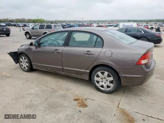 2010 Honda Civic Sdn LX with VIN 19XFA1F57AE018570, listed as a Copart auction lot 51152525 with 150,821 mi miles and Salvage Title. Bid and sale history available at carsss.com. Image 2.