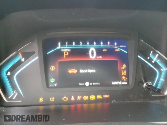 2020 Honda Odyssey Elite with VIN 5FNRL6H95LB035854, listed as a Copart auction lot 53243425 with 40,598 mi miles and Salvage Title. Bid and sale history available at DreamBid. Image 9.