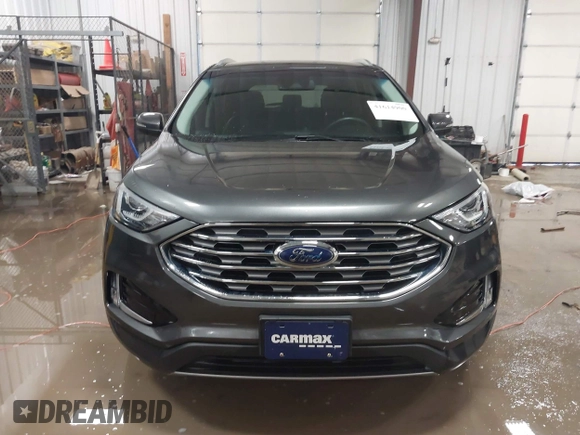 2019 Ford Edge SEL with VIN 2FMPK4J90KBB61359, listed as a IAAI auction lot 41614900 with 60,141 mi miles. Bid and sale history available at carsss.com. Image 12.