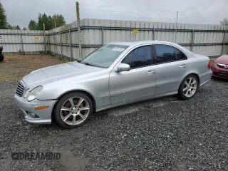 2009 Mercedes-Benz E-Class Luxury 3.5L with VIN WDBUF56X39B363877, listed as a Copart auction lot 54974735 with 221,870 mi miles and Clean Title. Bid and sale history available at carsss.com. Image 1.